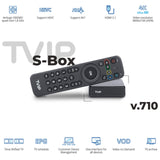 TVIP V605SE V710 Streaming TV Box Android Linux System 4K HEVC HD Amlogic S905X
