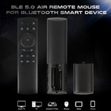 G20BTS Air Mouse Remote, Bluetooth 5.0, 6‑Axis Gyroscope Motion‑Sensing Wireless Remote Control for Android TV Box, Smart TV, Projector